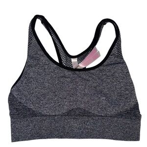 Pink sports bra